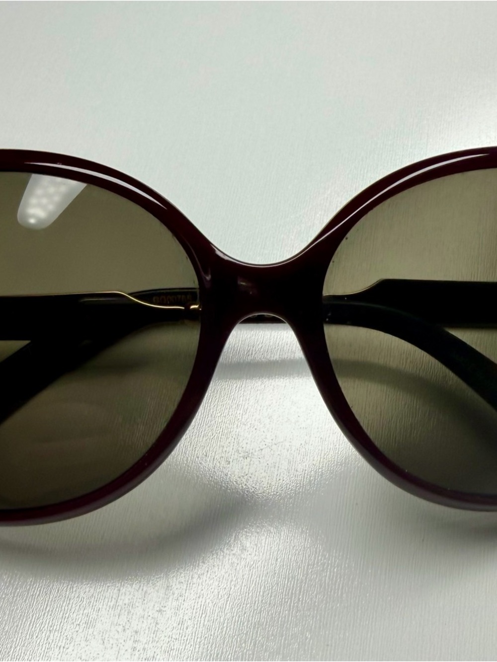 Gucci GG0076S 003 Tortoise Brown/Gold Sunglasses – Brown Lens - Picture 2 of 7